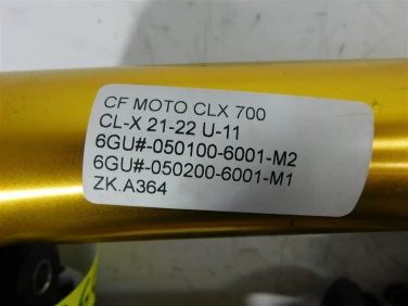 Laga pÓŁka zawiesznie lagi cf moto clx 700 cl-x 21-22 u-11 6gu#-050100-6001-m2 6gu#-050200-6001-m1