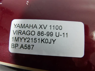 BŁotnik przÓd przedni yamaha xv 1100 virago 86-99 u-11 1myy2151k0jy