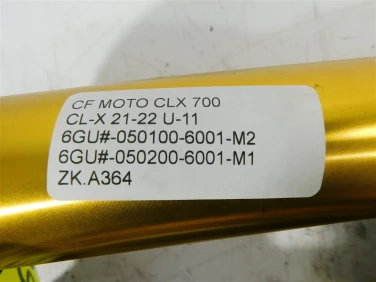 Laga pÓŁka zawiesznie lagi cf moto clx 700 cl-x 21-22 u-11 6gu#-050100-6001-m2 6gu#-050200-6001-m1