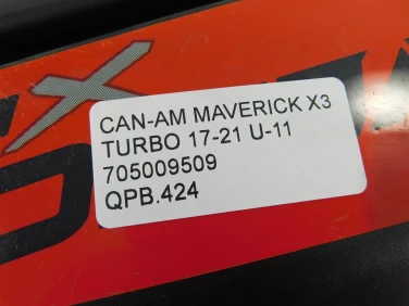 Plastik boczny owiewka can-am maverick x3 turbo 17-21 u-11 705009509