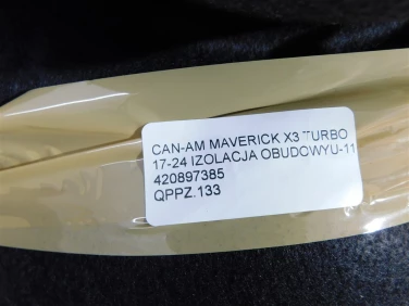 Pokrywa paska zew can-am maverick x3 turbo 17-24 izolacja obudowyu-11 420897385