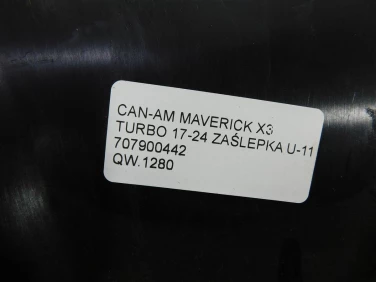 WypeŁnienie plastik can-am maverick x3 turbo 17-24 zaŚlepka u-11 707900442