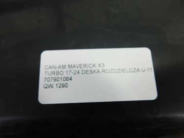 WypeŁnienie plastik can-am maverick x3 turbo 17-24 deska rozdzielcza u-11 707901064