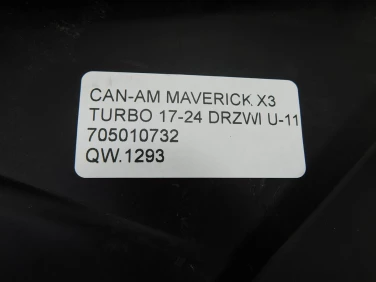 WypeŁnienie plastik can-am maverick x3 turbo 17-24 drzwi u-11 705010732