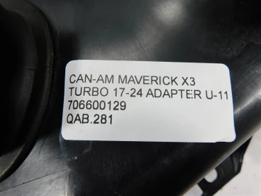 Airbox filtr powietrza can-am maverick x3 turbo 17-24 adapter u-11 706600129