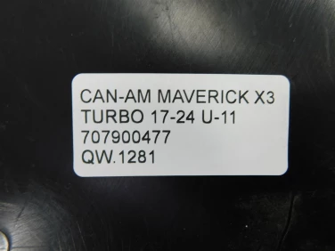 WypeŁnienie plastik can-am maverick x3 turbo 17-24 u-11 707900477