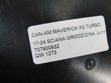 WypeŁnienie plastik can-am maverick x3 turbo 17-24 sciana grodziowa u-11 707900932