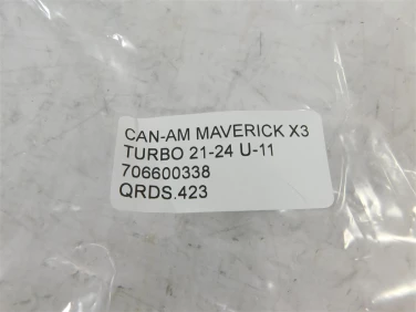 Rura dolot snorkl can-am maverick x3 21-24 turbo u-11 706600338
