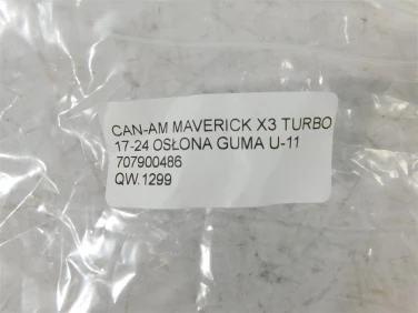 WypeŁnienie plastik can-am maverick x3 turbo 17-24 osŁona guma u-11 707900486