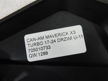 WypeŁnienie plastik can-am maverick x3 turbo 17-24 drzwi u-11 705010733
