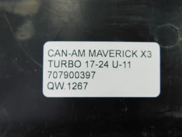 WypeŁnienie plastik can-am maverick x3 turbo 17-24 u-11 707900397