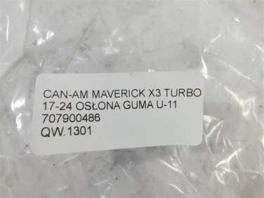 WypeŁnienie plastik can-am maverick x3 turbo 17-24 osŁona guma u-11 707900486
