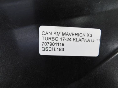 Schowek plastik can-am maverick x3 turbo 17-24 klapka u-11 707901119
