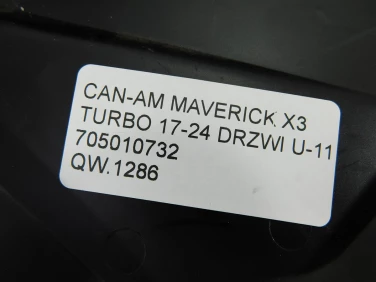 WypeŁnienie plastik can-am maverick x3 turbo 17-24 drzwi u-11 705010732