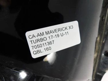 BŁotnik nadkole plastik ca-am maverick x3 turbo 17-19 u-11 705011367