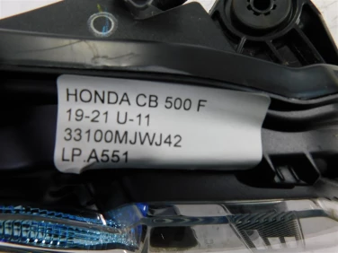 Lampa reflektor przÓd honda cb 500 f 19-21 u-11 33100mjwj42
