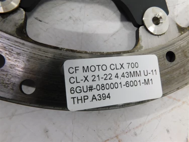 Tarcza hamulcowa przÓd cf moto clx 700 cl-x 21-22 4,43mm u-11 6gu#-080001-6001-m1