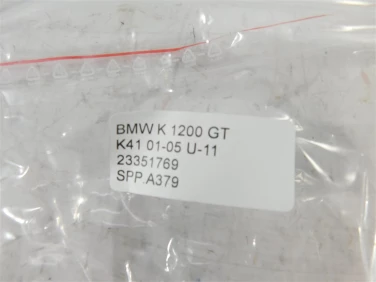 Set podnÓŻek prawy przÓd bmw k 1200 gt k41 01-05 u-11 23351769