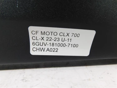 ChŁodnica wody przÓd cf moto clx 700 cl-x 22-23 u-11 6guv-181000-7100