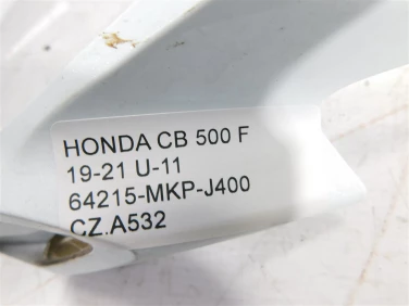 Czacha czasza owiewka przÓd honda cb 500 f 19-21 u-11 64215-mkp-j400