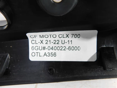 Ogon owiewka tyŁ lewy cf moto clx 700 cl-x 21-22 u-11 6gu#-040022-6000