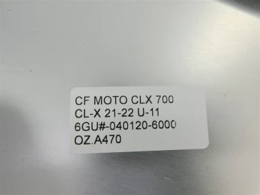 OsŁona nakŁadka zbiornik cf moto clx 700 cl-x 21-22 u-11 6gu#-040120-6000