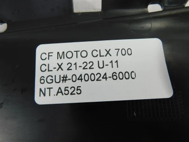 Nadkole bŁotnik tyŁ plastik cf moto clx 700 cl-x 21-22 u-11 6gu#-040024-6000