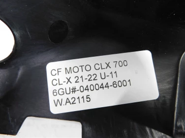 Plastik wypeŁnienie owiewka cf moto clx 700 cl-x 21-22 u-11 6gu#-040044-6001