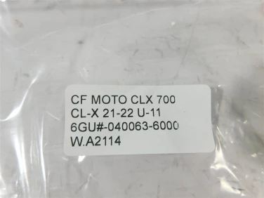 Plastik wypeŁnienie owiewka cf moto clx 700 cl-x 21-22 u-11 6gu#-040063-6000