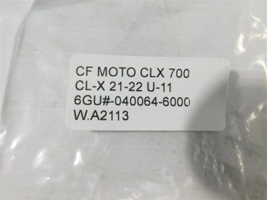 Plastik wypeŁnienie owiewka cf moto clx 700 cl-x 21-22 u-11 6gu#-040064-6000