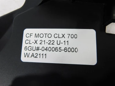 Plastik wypeŁnienie owiewka cf moto clx 700 cl-x 21-22 u-11 6gu#-040065-6000
