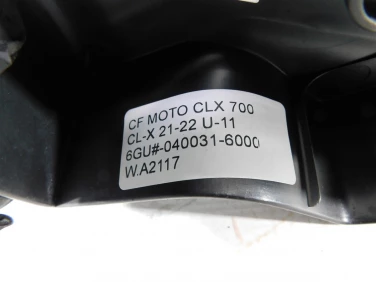 Plastik wypeŁnienie owiewka cf moto clx 700 cl-x 21-22 u-11 6gu#-040031-6000