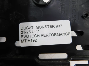 Mocowanie tablicy bŁotnik ducati monster 937 21-25 u-11 evotech performance