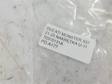 PÓŁka zawieszenie dolna przÓd ducati monster 937 21-25 nakrĘtka u-11 70310131a