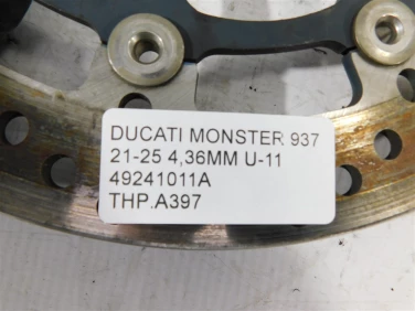 Tarcza hamulcowa przÓd ducati monster 937 21-25 4,36mm u-11 49241011a