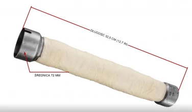 Db killer wyciszenie baffle rush 32,5 cm/12,7 in harley davidson indian