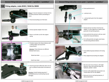 DŹwignia komplet sprzĘgŁa hamulca bmw k1200 k1300 s r gt tuning abm syntro