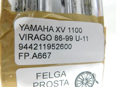 Felga koŁo przÓd yamaha xv 1100 virago 86-99 felga prosta ok u-11 944211952600