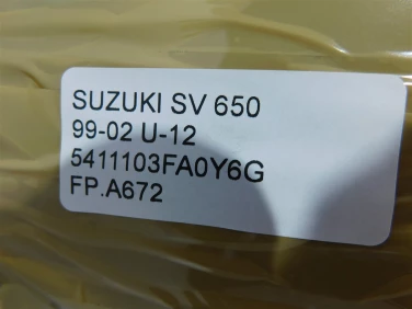 Felga koŁo przÓd suzuki sv 650 99-02 felga prosta ok u-12 5411103fa0y6g