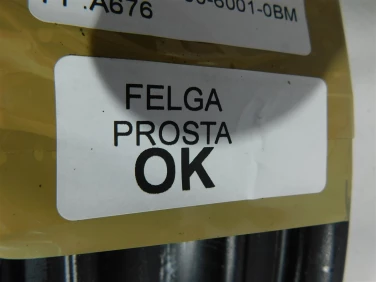 Felga koŁo przÓd cf moto clx 700 cl-x 22-23 felga prosta ok u-11 6ntv-070100-6001-0bm