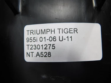 Nadkole bŁotnik tyŁ plastik triumph tiger 955i 01-06 u-11 t2301275