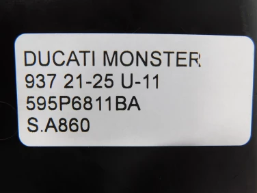 Siedzenie kanapa fotel ducati monster 937 21-25 u-11 595p6811ba
