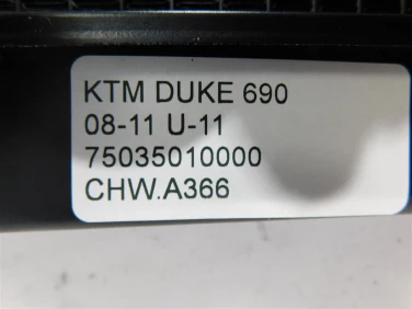 ChŁodnica wody przÓd ktm duke 690 08-11 u-11 75035010000