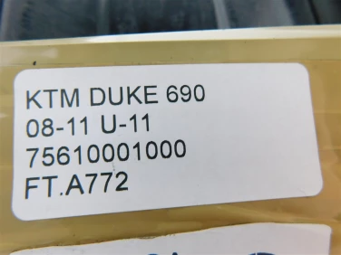 Felga koŁo tyŁ ktm duke 690 08-11 felga prosta ok u-11 75610001000