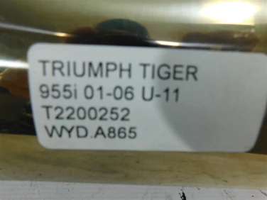 Wydech koŃcowy tŁumik triumph tiger 955i 01-06 u-11 t2200252