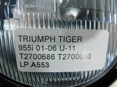 Lampa reflektor przÓd triumph tiger 955i 01-06 u-11 t2700686 t2700683