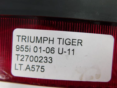 Lampa tyŁ tylna triumph tiger 955i 01-06 u-11 t2700233