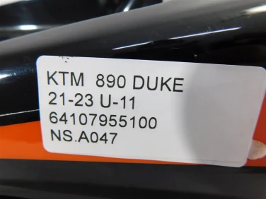 NakŁadka siedzenia pasaŻera ktm 890 duke 21-23 u-11 64107955100