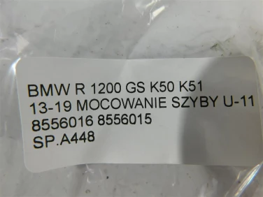 StelaŻ przÓd przedni bmw r 1200 gs k50 k51 13-19 mocowanie szyby u-11 8556016 8556015
