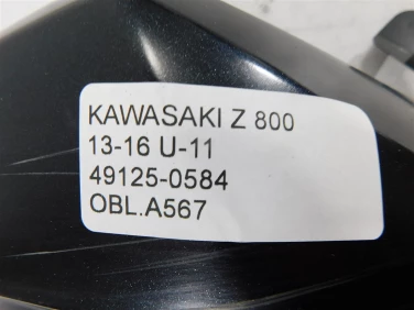 Owiewka bok boczna lewa kawasaki z 800 13-16 u-11 49125-0584
